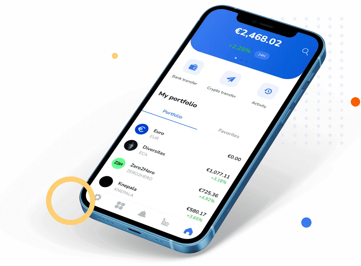 Top 5 stijgers afgelopen week op Iconomi